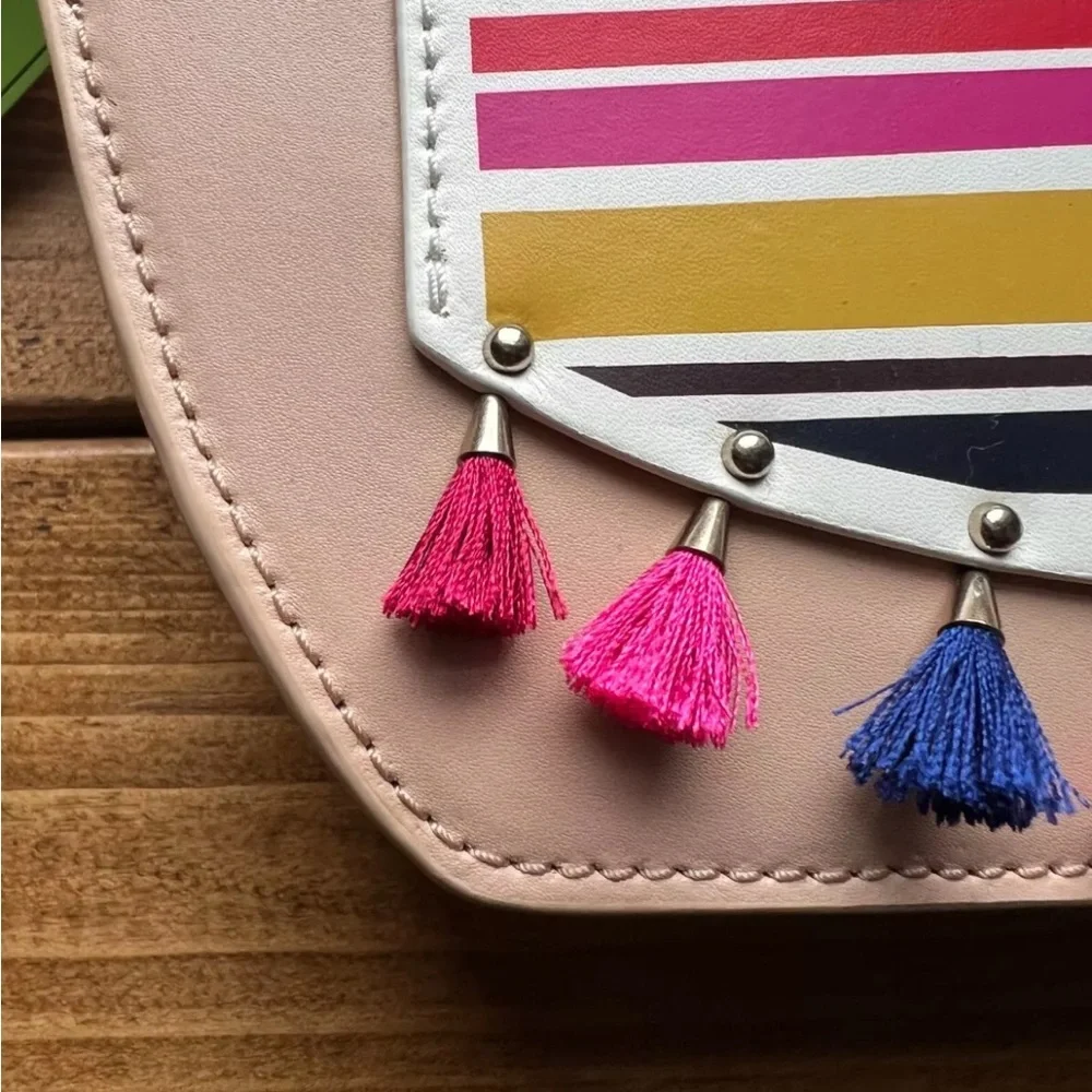 Kate Spade New York (KSNY) "Spice Things Up" Leather Camel Crossbody Bag - Picture 7 of 15